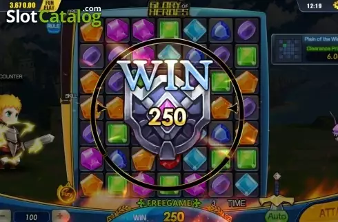 Скрин3. Glory of Heroes слот