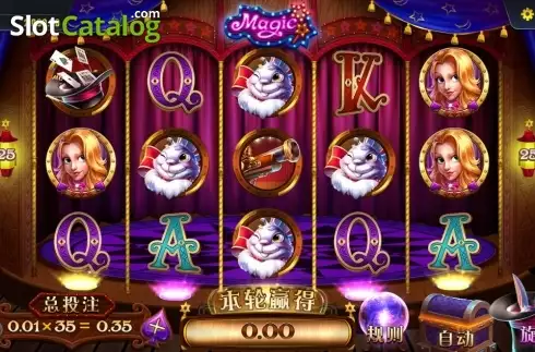 Скрин2. Magician (Dream Tech) слот