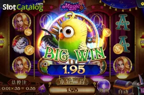 Скрин4. Magician (Dream Tech) слот