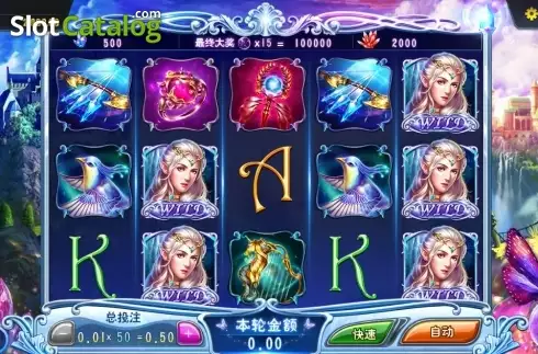 Скрин2. Elf Kingdom слот