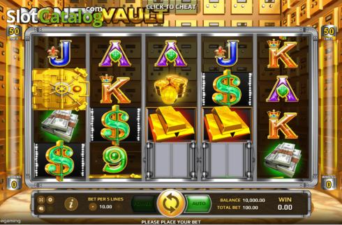 Скрин2. Money Vault слот