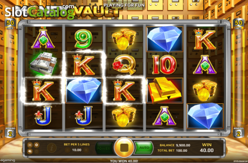 Скрин3. Money Vault слот
