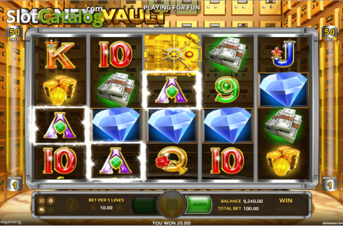 Скрин4. Money Vault слот