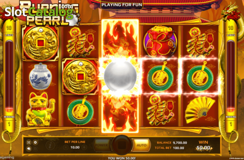 Скрин4. Burning Pearl слот