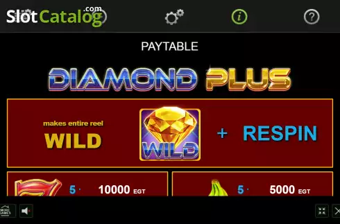 Скрин4. Diamond Plus слот