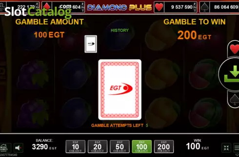 Скрин5. Diamond Plus слот