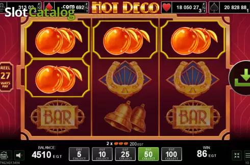 Скрин4. Hot Deco слот