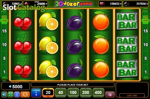 Скрин2. 20 Joker Reels слот