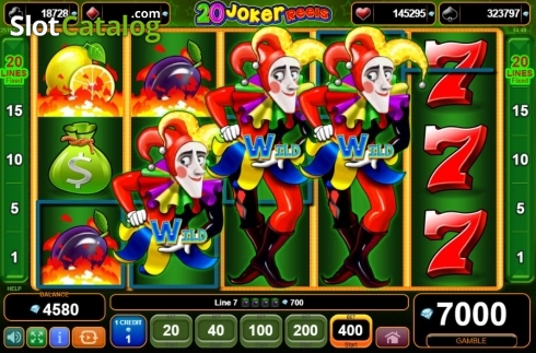 Скрин3. 20 Joker Reels слот