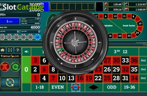 Скрин4. Virtual Roulette (Amusnet) слот