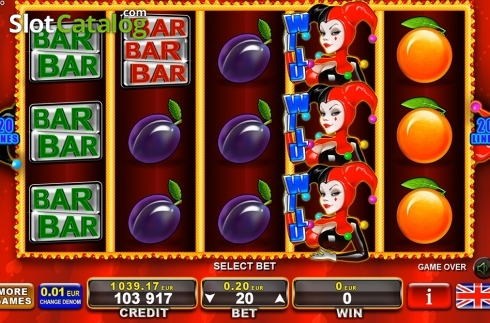 Скрин2. 20 Charming Joker (Amusnet) слот