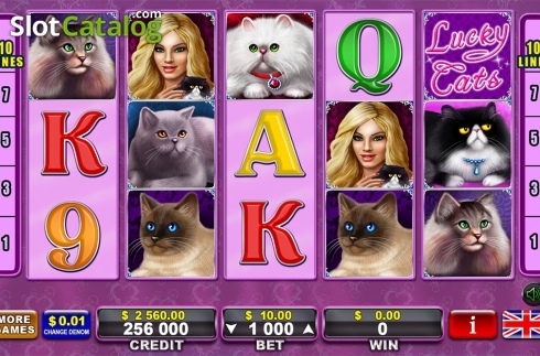 Скрин2. Lucky Cats (Amusnet) слот