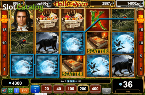 Скрин4. Halloween Egypt Quest слот