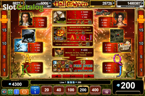Скрин5. Halloween Egypt Quest слот