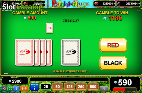 Скрин4. Rainbow Luck слот