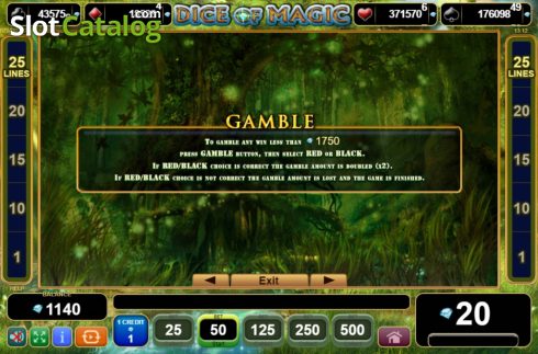 Скрин9. Dice of Magic слот