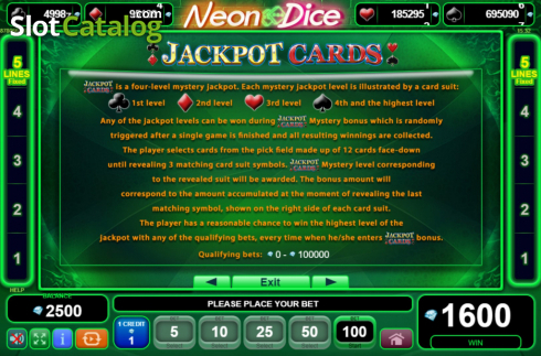 Скрин8. Neon Dice (Amusnet) слот