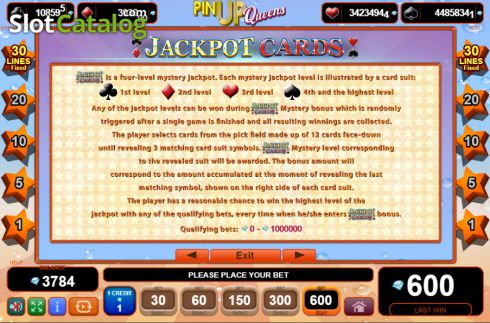 Скрин8. Pin Up Queens (Amusnet) слот