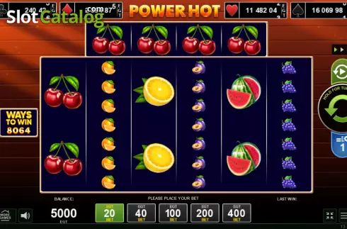 Скрин2. Power Hot Megawins слот