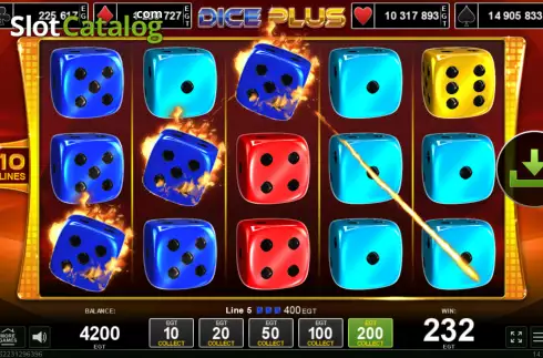 Скрин3. Dice Plus слот