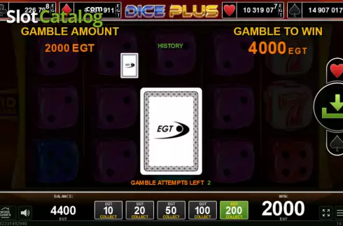 Скрин5. Dice Plus слот