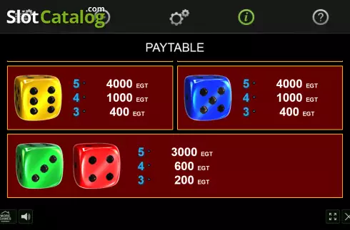 Скрин7. Dice Plus слот
