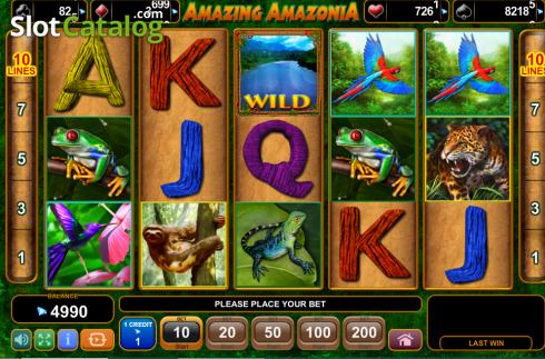 Скрин6. Amazing Amazonia слот