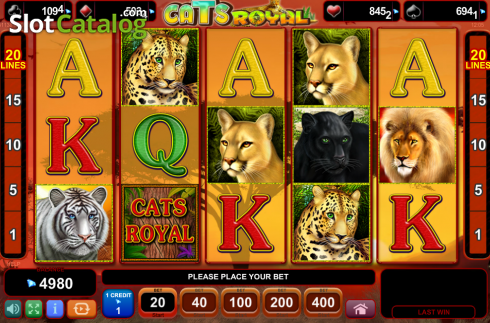 Скрин7. Cats Royal слот