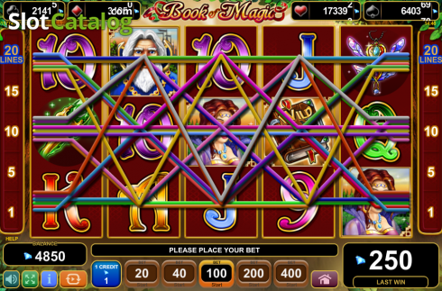 Скрин7. Book of Magic (Amusnet) слот