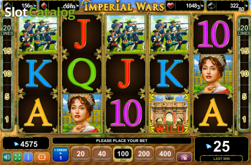 Скрин7. Imperial Wars слот