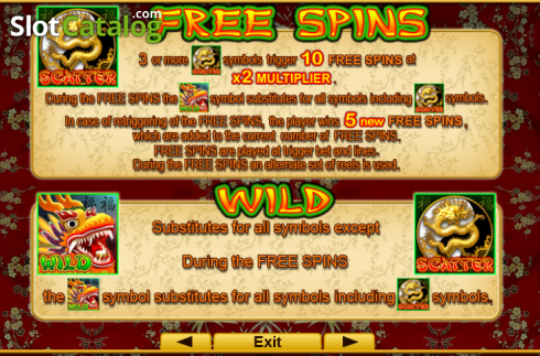 Скрин3. Dragon Reels слот