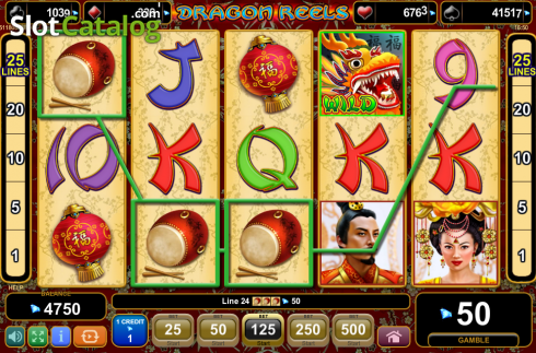 Скрин9. Dragon Reels слот