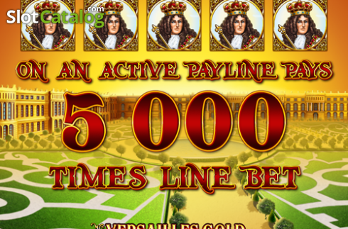 Скрин2. Versailles Gold (Amusnet) слот