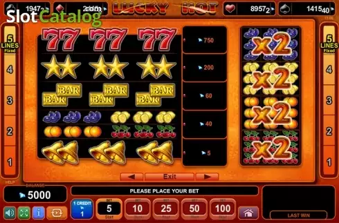 Скрин2. Lucky Hot (Amusnet) слот