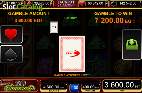 Скрин8. 20 Diamonds слот