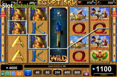 Скрин8. Egypt Sky слот