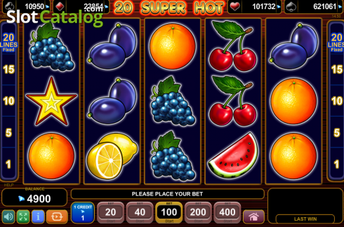 Скрин6. 20 Super Hot (Amusnet) слот