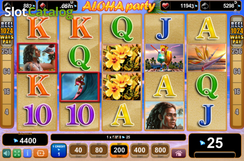 Скрин8. Aloha Party слот