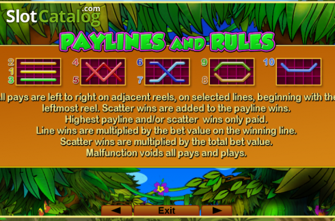 Скрин6. Jungle Adventure (Amusnet) слот