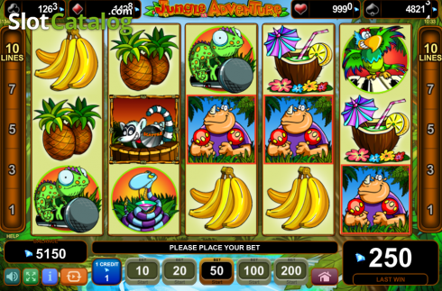 Скрин7. Jungle Adventure (Amusnet) слот