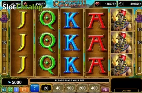 Скрин8. Almighty Ramses II слот