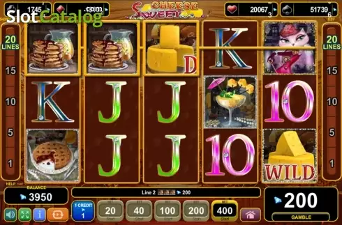 Скрин7. Sweet Cheese слот