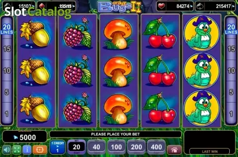 Скрин2. Crazy Bugs II слот
