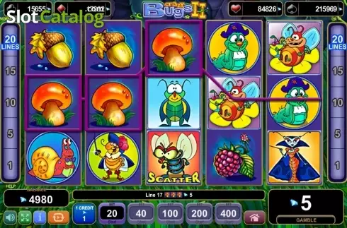 Скрин3. Crazy Bugs II слот