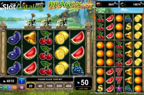 Скрин2. Dragon Hot слот