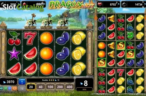 Скрин5. Dragon Hot слот