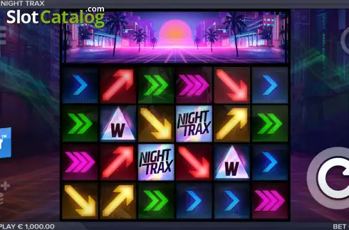 Скрин3. Night Trax слот