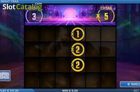 Скрин8. Night Trax слот