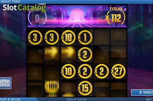 Скрин9. Night Trax слот