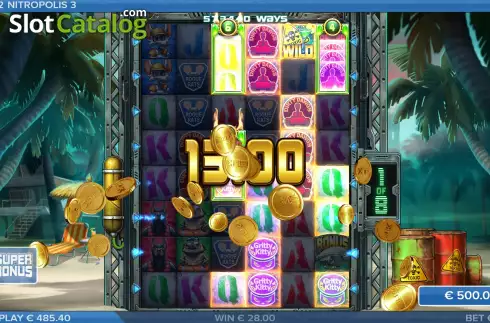 Скрин9. Nitropolis 3 слот